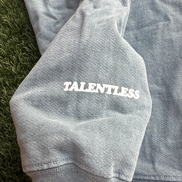 Talentless Gray Crewneck Sweater KIM IS MY LAWYER Women’s Size S/M - Picture 3 of 5